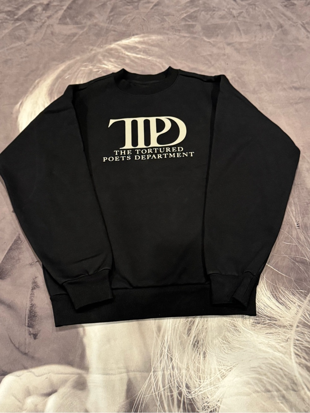 Taylor Swift- The Tortured Poets Department Black Crewneck